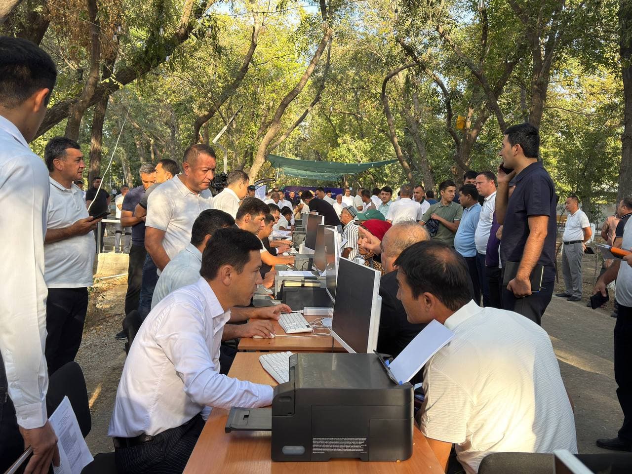 Boyovut tumanida sayyor qabul o‘tkazildi