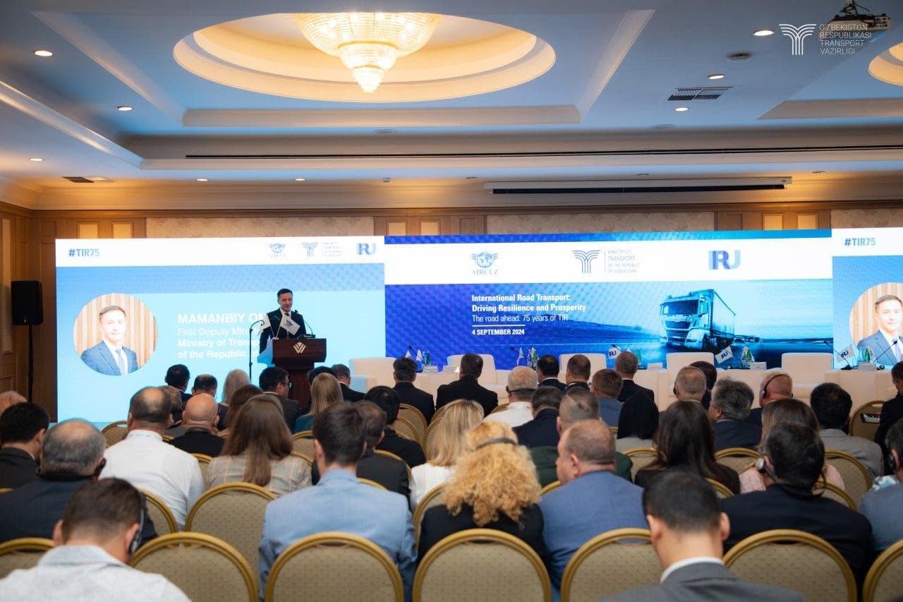 Автомобиль транспортида халқаро юк ташувларини ривожлантиришнинг долзарб масаллари муҳокама этилди