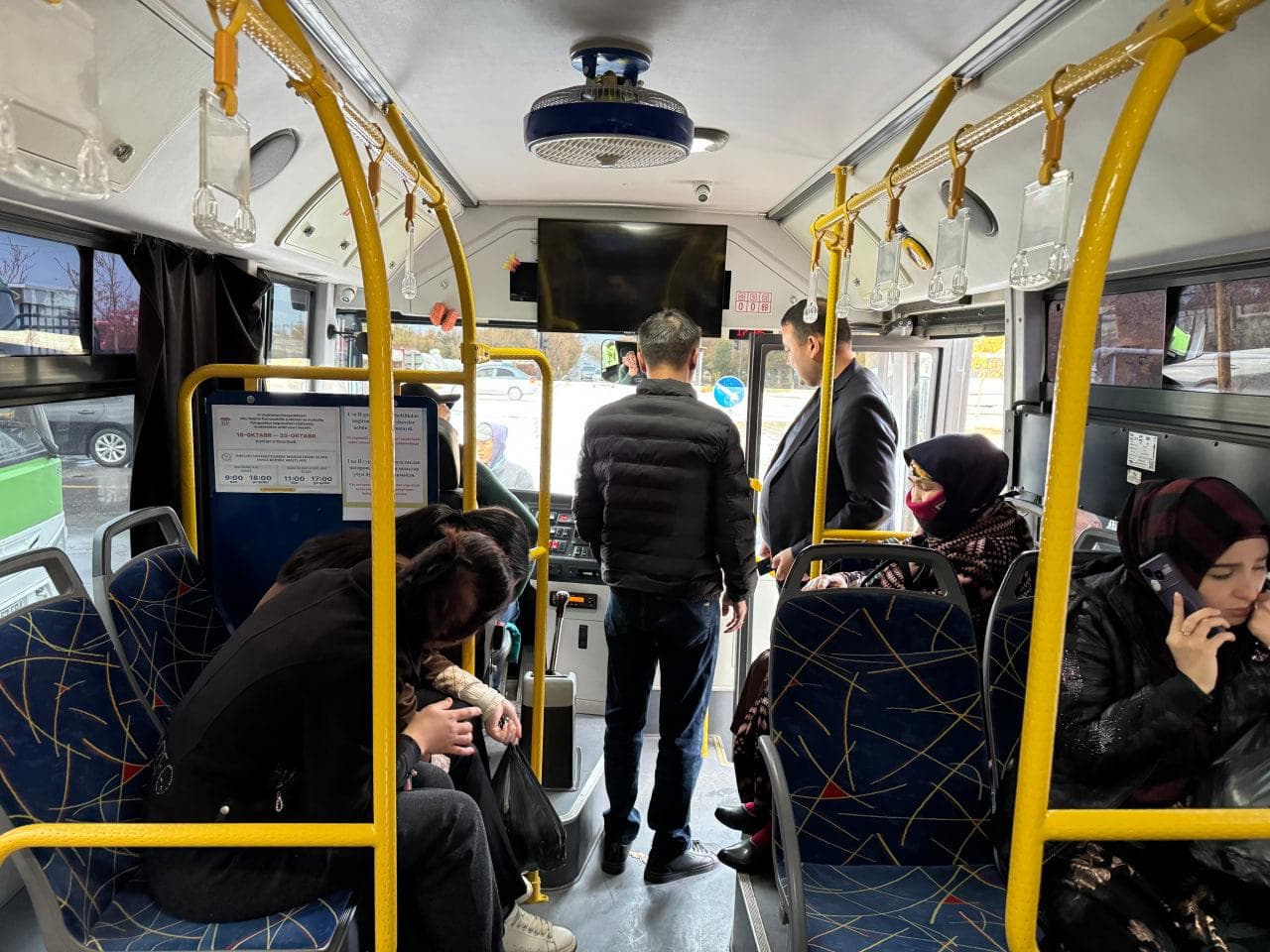 Zarafshon shahrida yangi shahar avtobus yo‘nalishlari tashkil etiladi