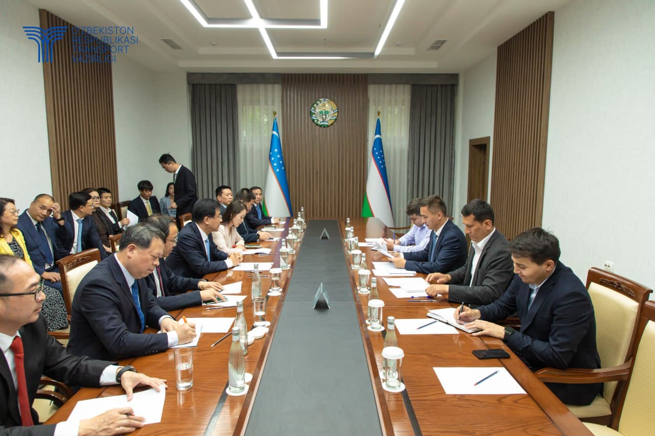 “Toshkent – Fuchjou” yo‘nalishida blok poyezdi qatnovi yo‘lga qo‘yildi