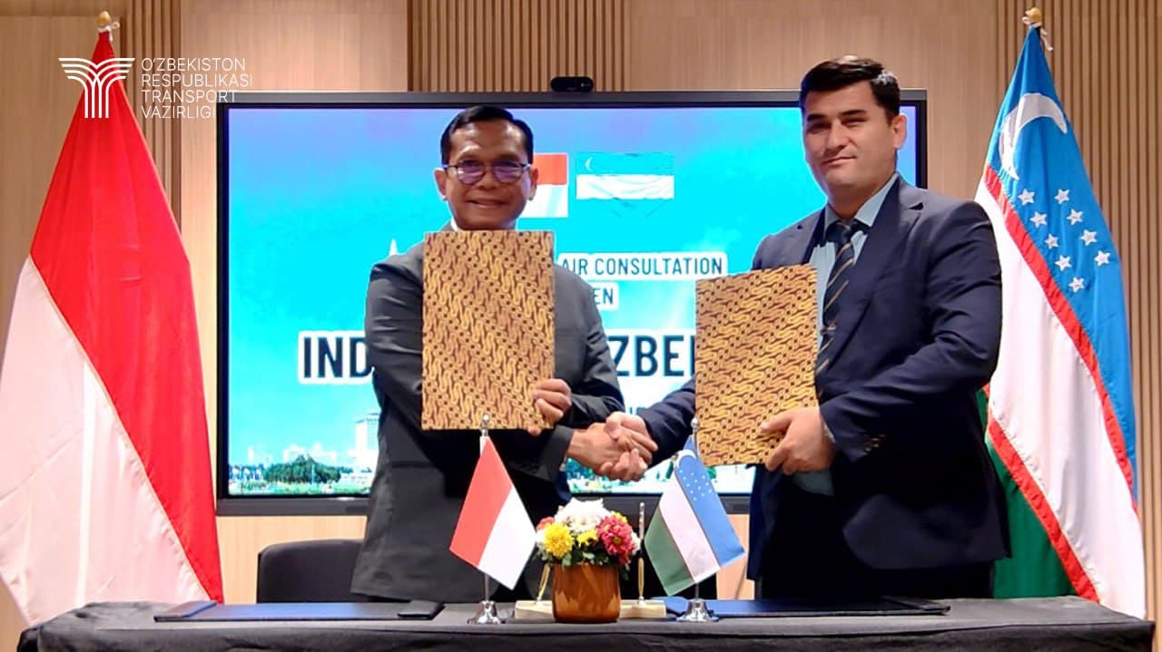 Между авиационными властями Узбекистана и Индонезии подписано новое соглашение