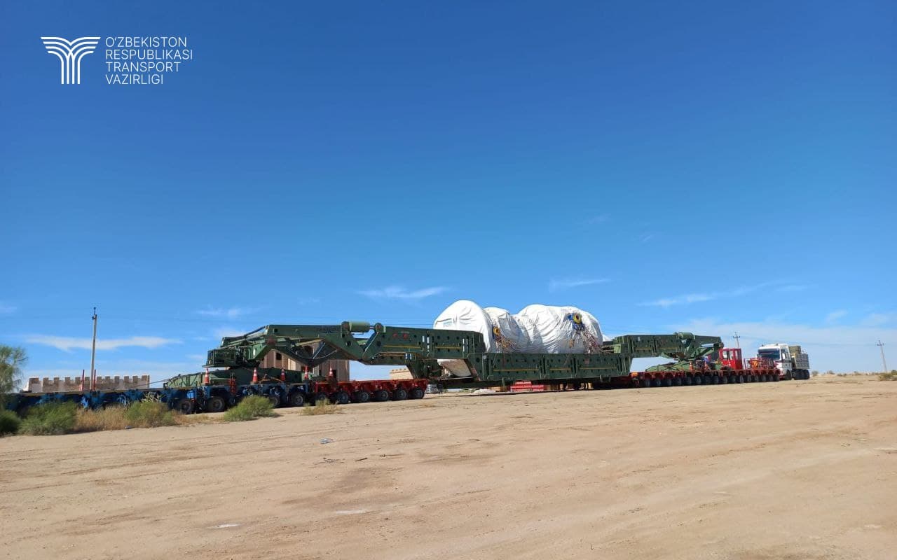 Миллий ташувчилар катта ҳажмли ва оғир вазнли юкларни тўғридан-тўғри Хитой ички ҳудудларидан ташувларини бошлади