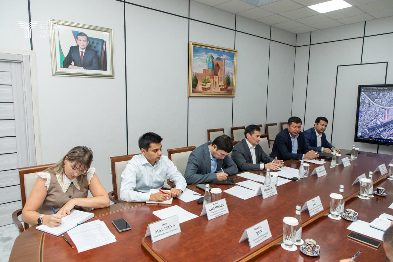 “China Road and Bridge Corporation” kompaniyasi vakillari bilan uchrashuv