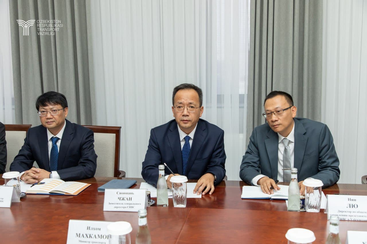 “China Road and Bridge Corporation” kompaniyasi vakillari bilan uchrashuv