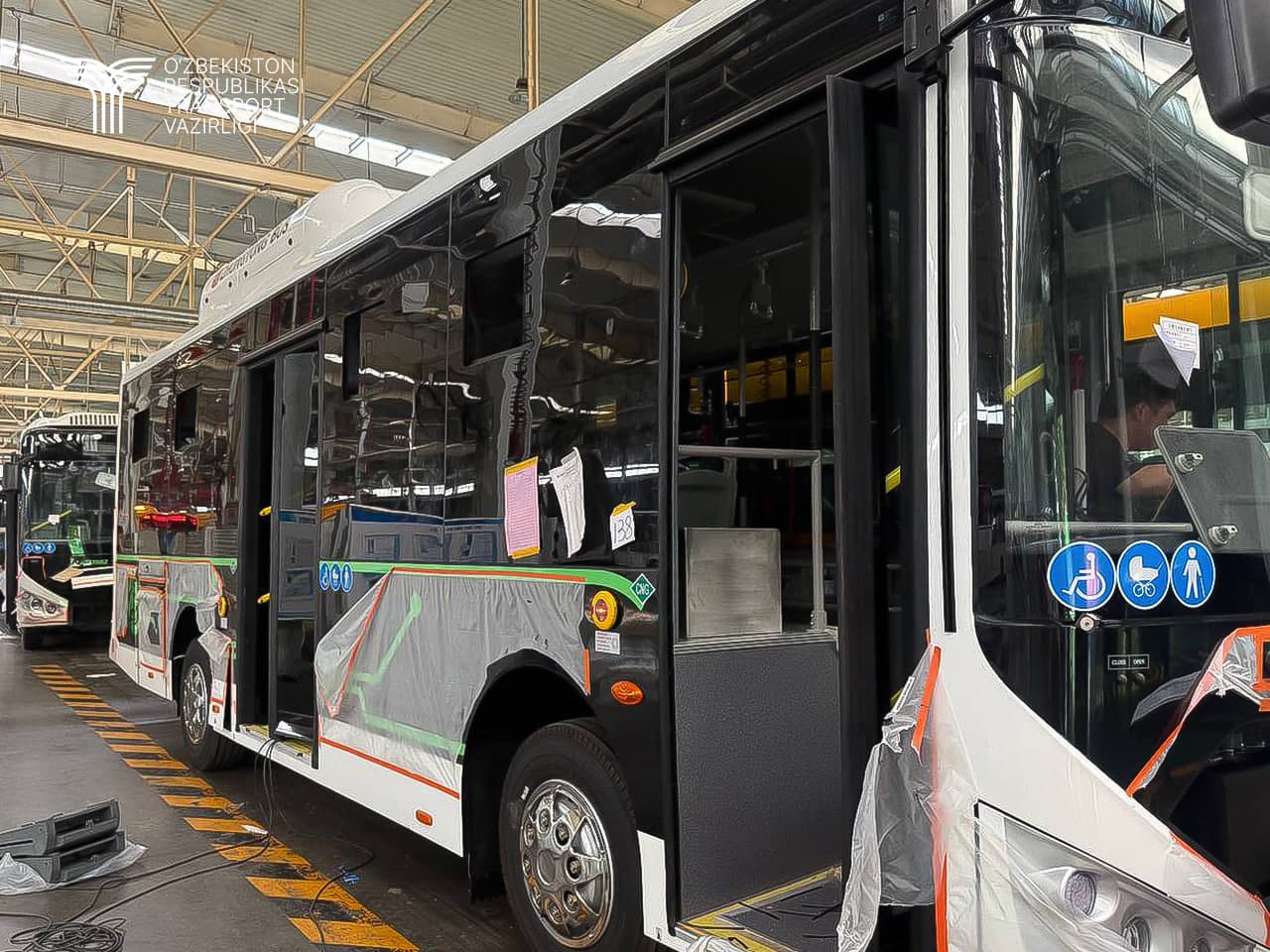 Тез орада Термиз шаҳрига 35 дона замонавий Zhongtong автобуслари олиб келинади