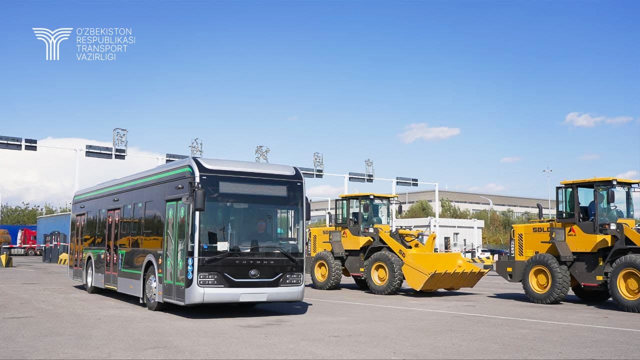 Ўзбекистонга Хитойдан электробусларнинг навбатдаги партияси жўнатилди