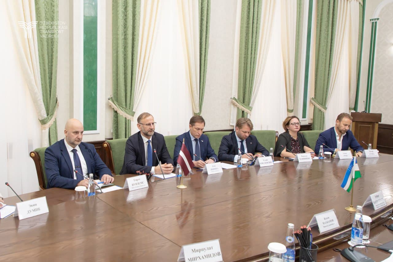 Latviya bilan transport sohasidagi hamkorlikni rivojlantirish istiqbollari muhokama etildi