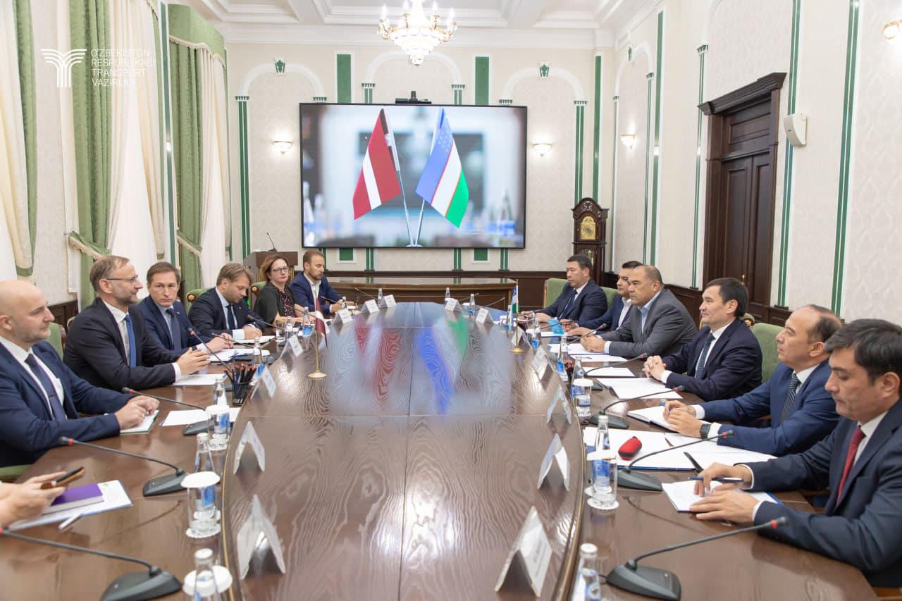 Latviya bilan transport sohasidagi hamkorlikni rivojlantirish istiqbollari muhokama etildi