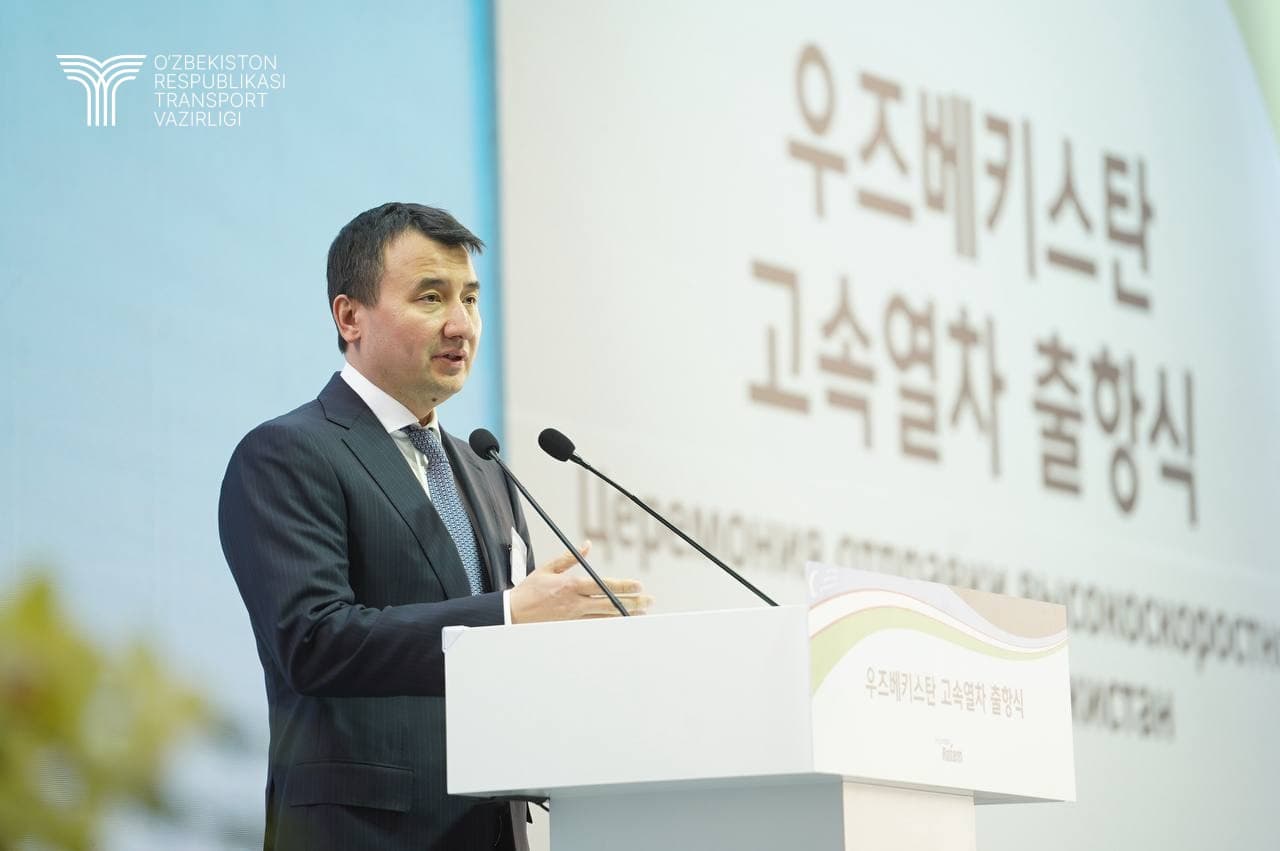 Hyundai Rotem O‘zbekistonga yuqori tezlikdagi poyezdlarining birinchi partiyasini jo‘natdi