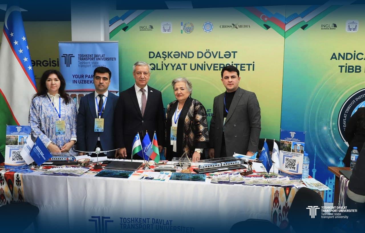 На международной образовательной выставке в Азербайджане Транспортный университет подписал соглашения о стратегическом сотрудничестве