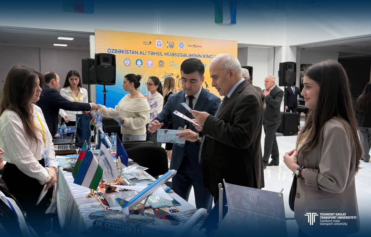 На международной образовательной выставке в Азербайджане Транспортный университет подписал соглашения о стратегическом сотрудничестве
