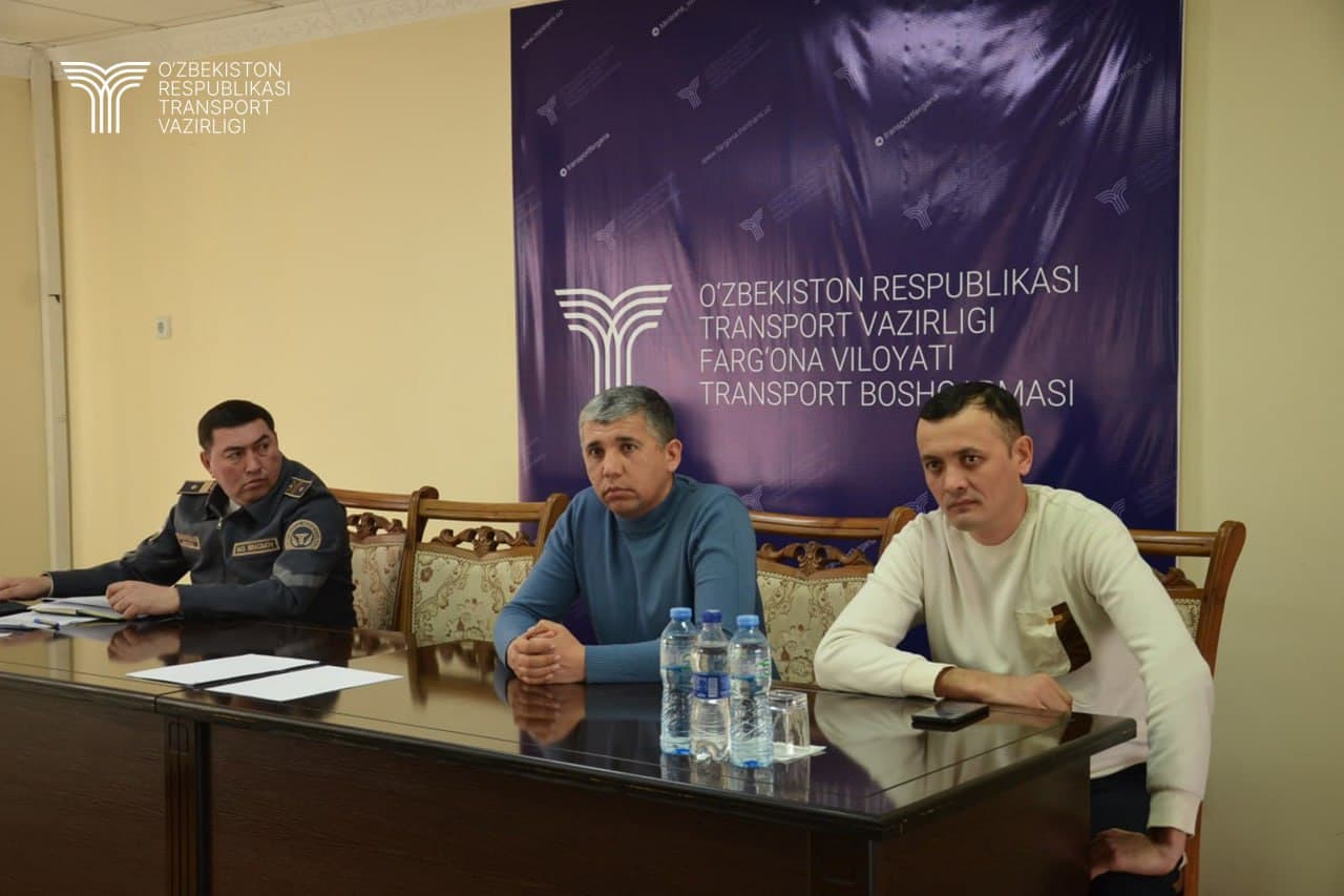 В Управлении транспорта Ферганской области состоялось совещание по вопросам борьбы с коррупцией