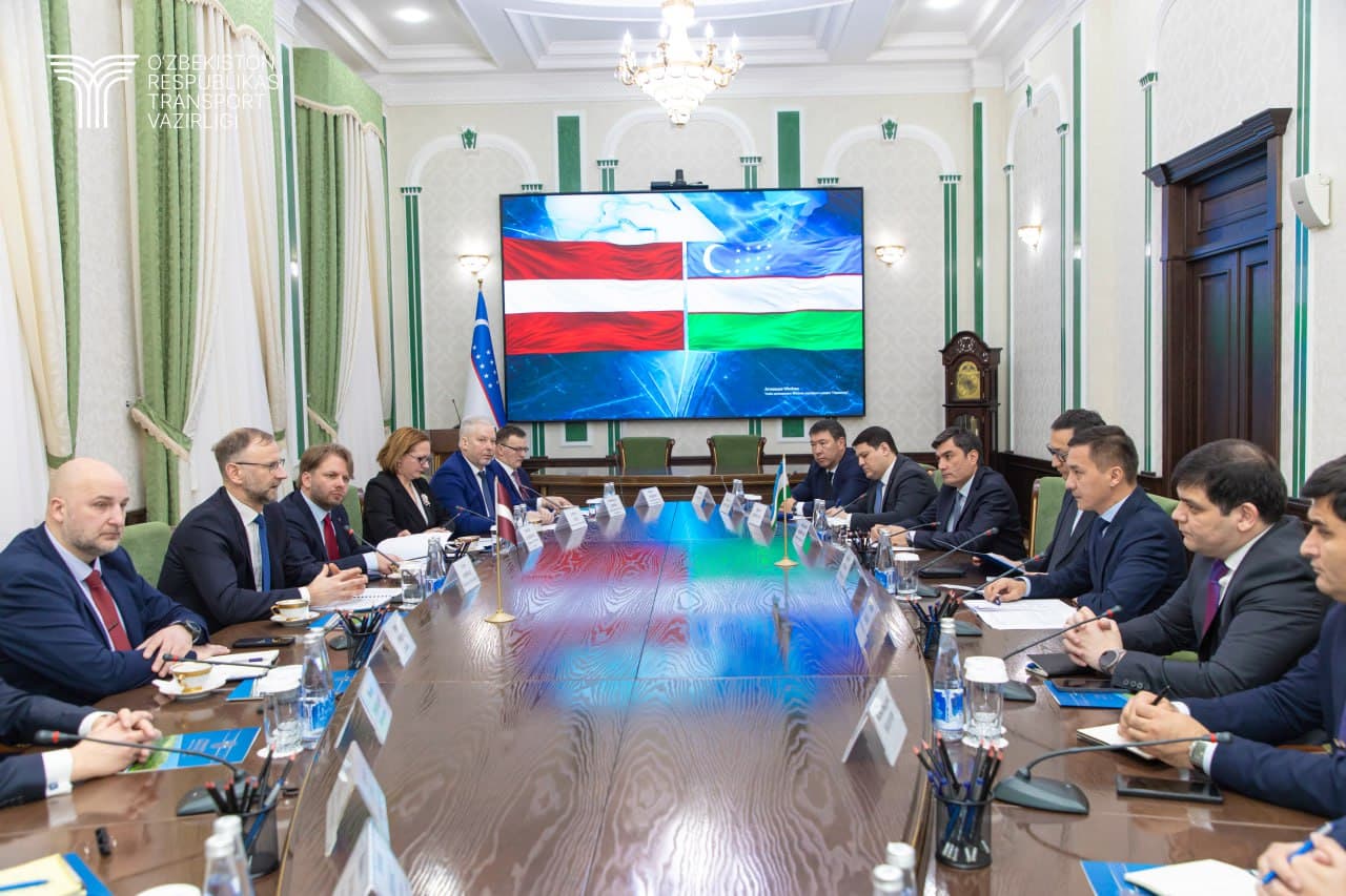 Состоялись переговоры с Министром транспорта Латвийской Республики