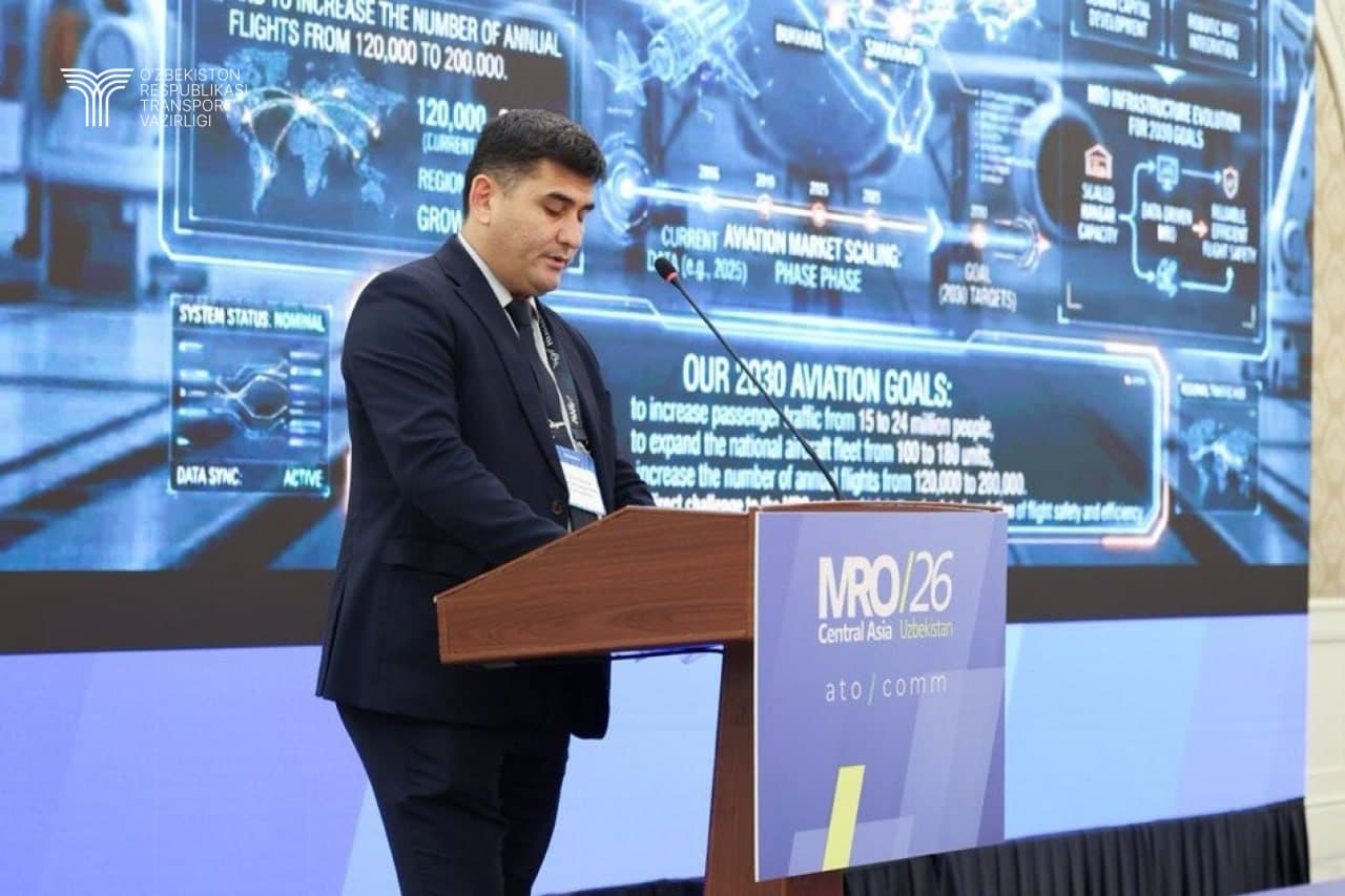 MRO Central Asia 2026: Укрепляется роль Узбекистана как регионального авиационного центра