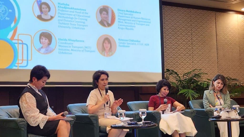 Toshkent davlat transport universiteti “Women in Transport” xalqaro tarmog‘iga qabul qilindi