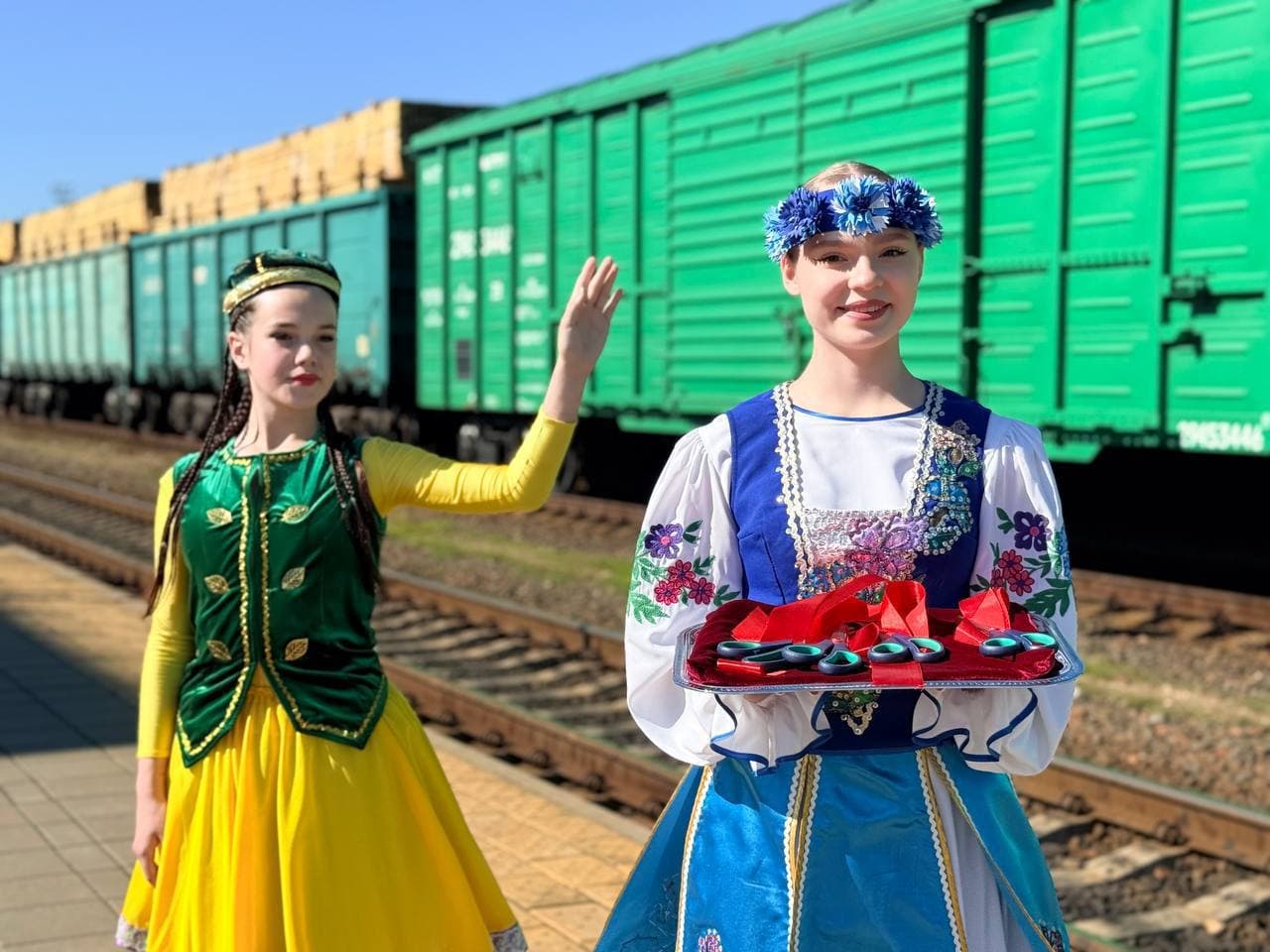 «Славянский караван»: запущен первый прямой блок-поезд между Беларусью и Узбекистаном