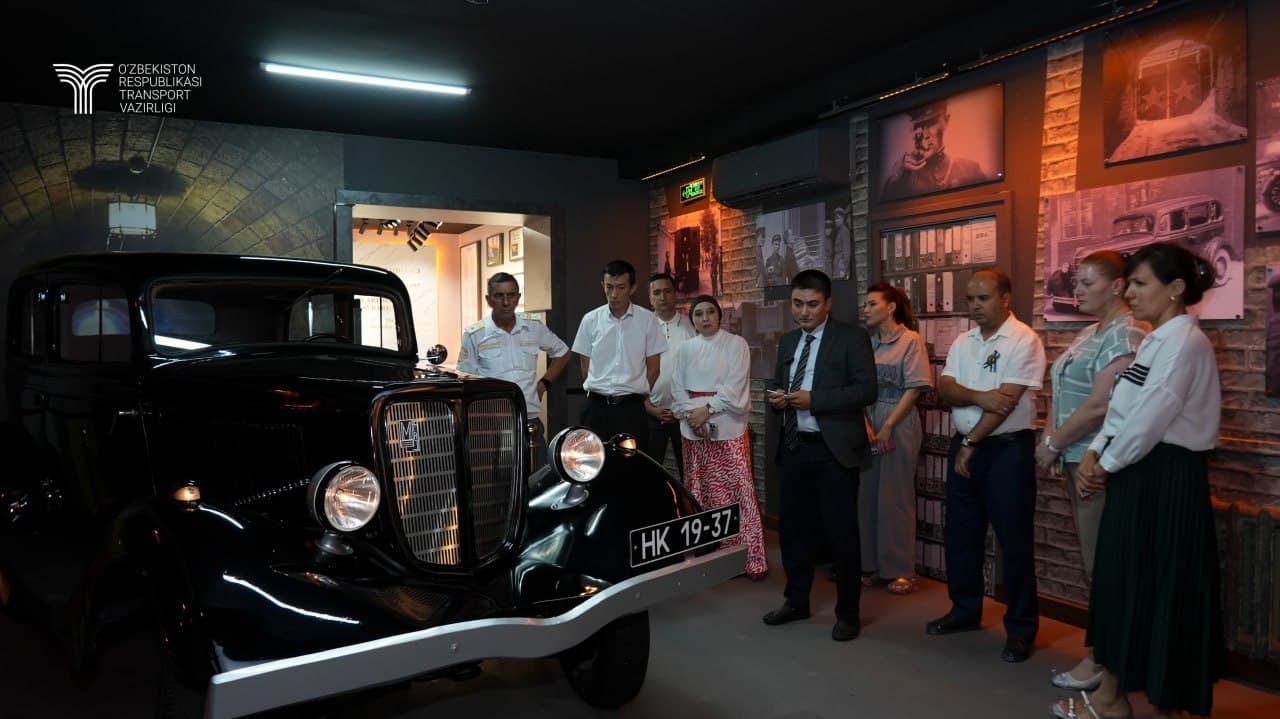 Транспортчилар Ўзбекистон прокуратураси тарихи музейига саёҳат қилди
