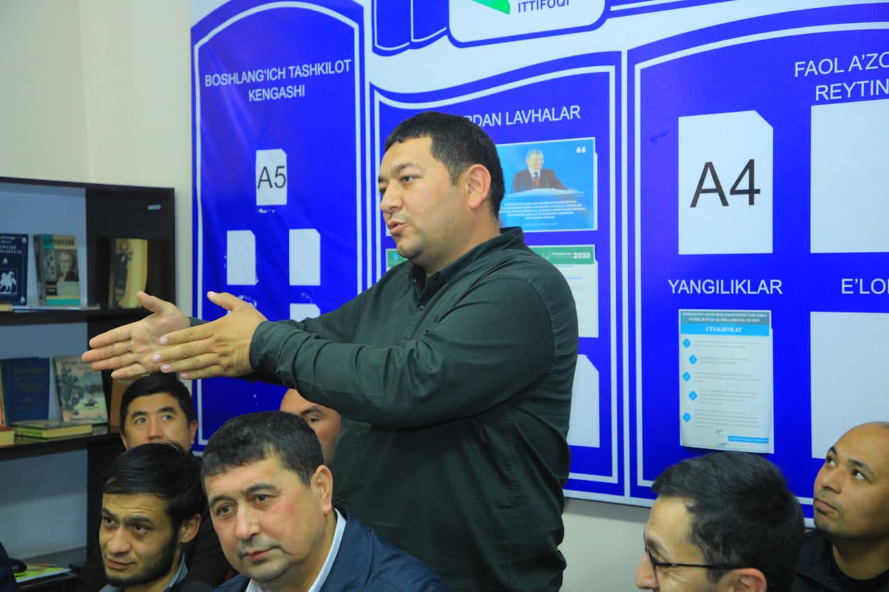 NAMANGANDA SAYYOR QABUL ÖTKAZILDI