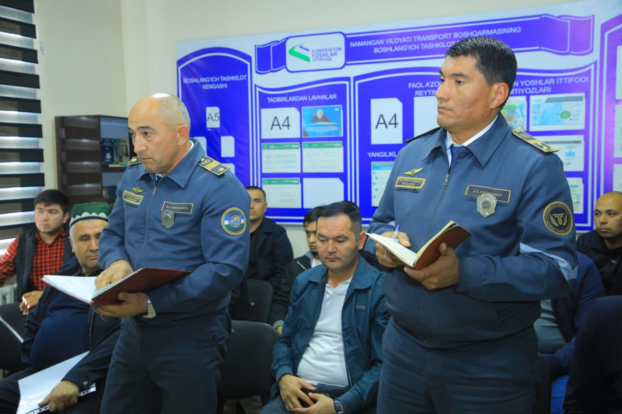 NAMANGANDA SAYYOR QABUL ÖTKAZILDI