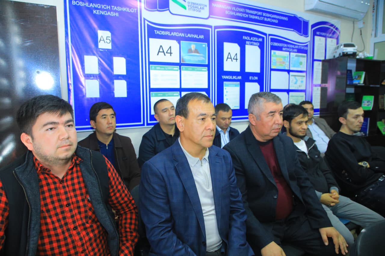NAMANGANDA SAYYOR QABUL ÖTKAZILDI