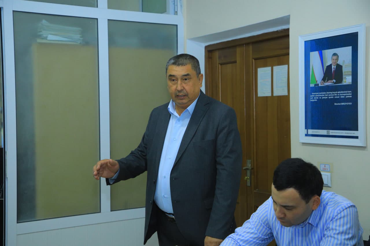 NAMANGANDA SAYYOR QABUL ÖTKAZILDI