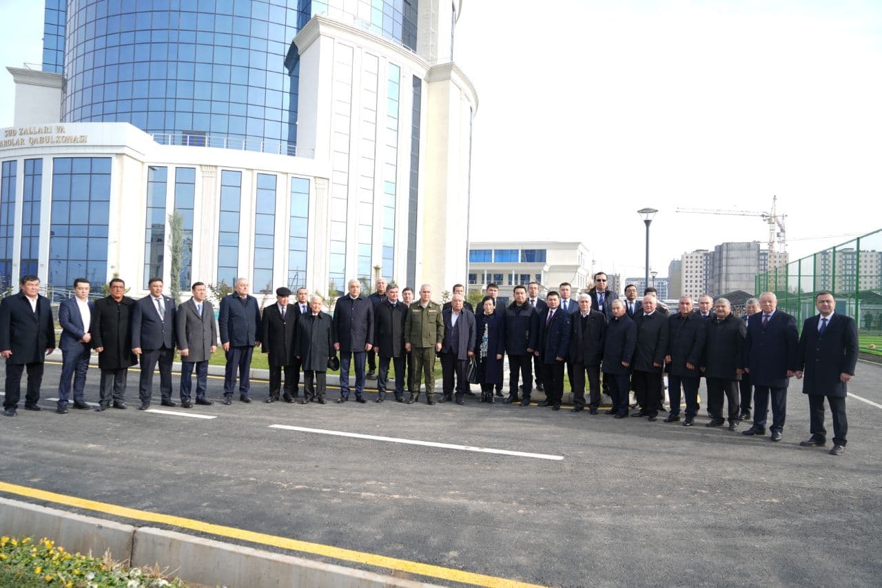 Toshkent viloyat sudi uchun yangi bino foydalanishga topshirildi