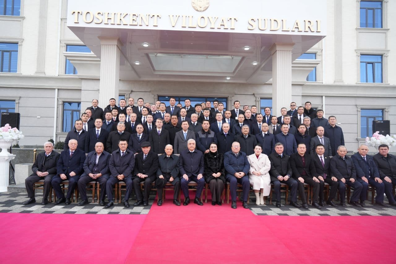 Toshkent viloyat sudi uchun yangi bino foydalanishga topshirildi