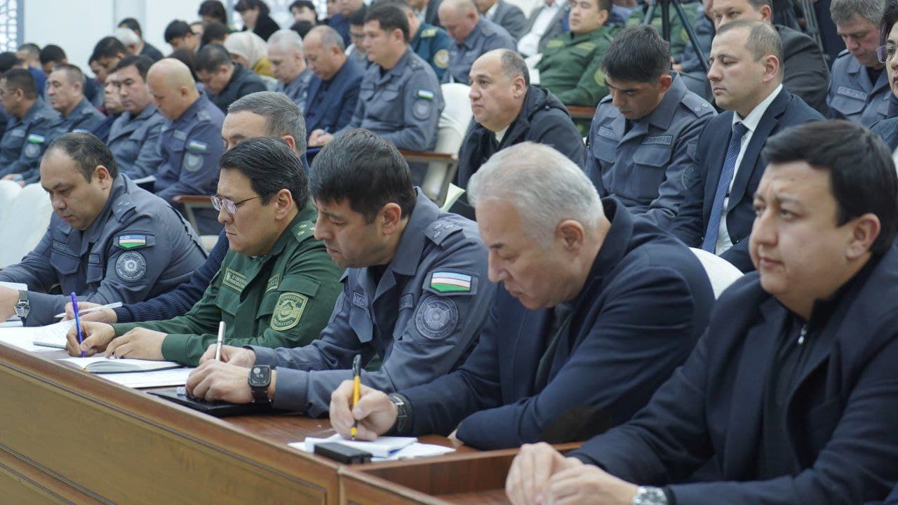 Zangiota tumanida jinoyatchilikka qarshi barvaqt kurashish masalalari muhokama qilindi