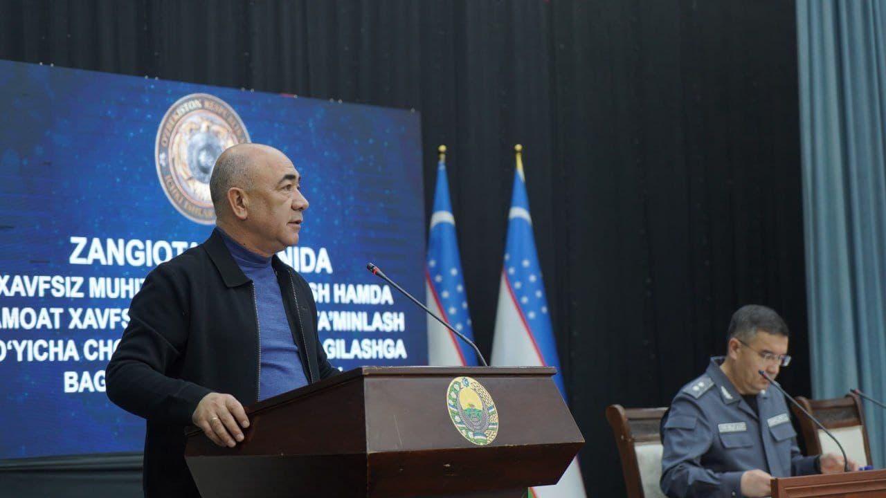 Zangiota tumanida jinoyatchilikka qarshi barvaqt kurashish masalalari muhokama qilindi