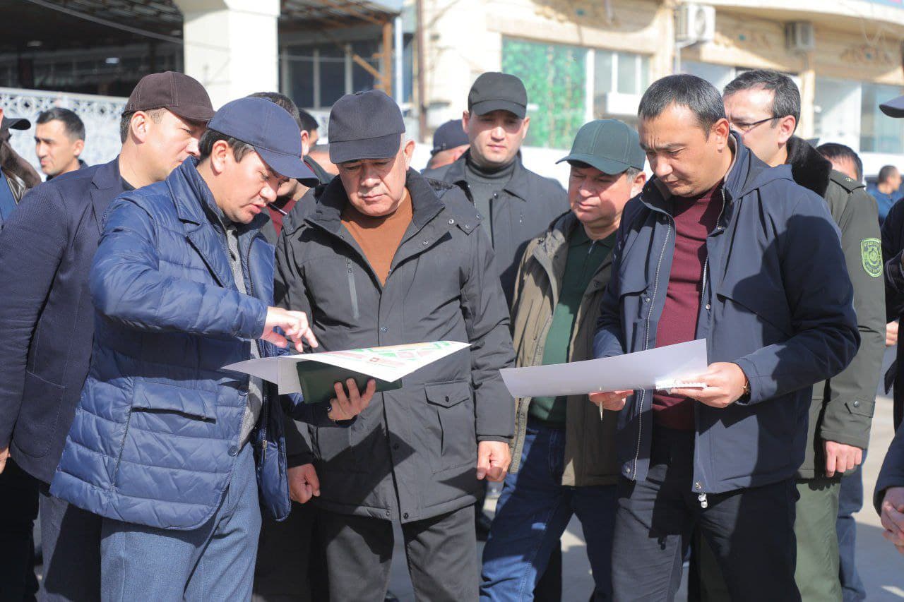 Viloyat rahbari Chinoz tumanida rejalashtirilgan istiqbolli loyihalar bilan tanishdi