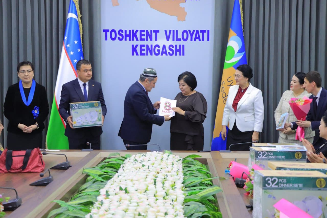 Kasaba uyushmalari tizimidagi fidoyi va jonkuyar ayollarga ehtirom ko‘rsatildi