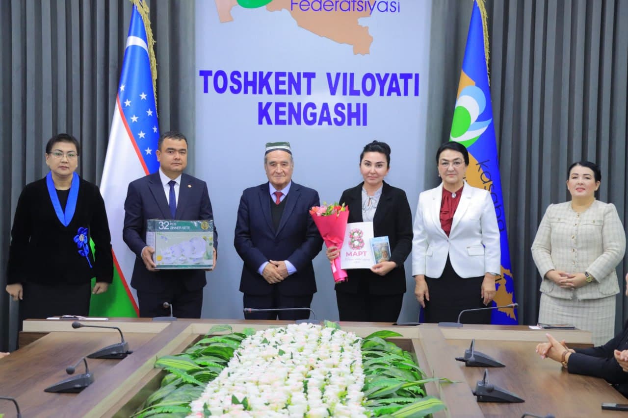 Kasaba uyushmalari tizimidagi fidoyi va jonkuyar ayollarga ehtirom ko‘rsatildi