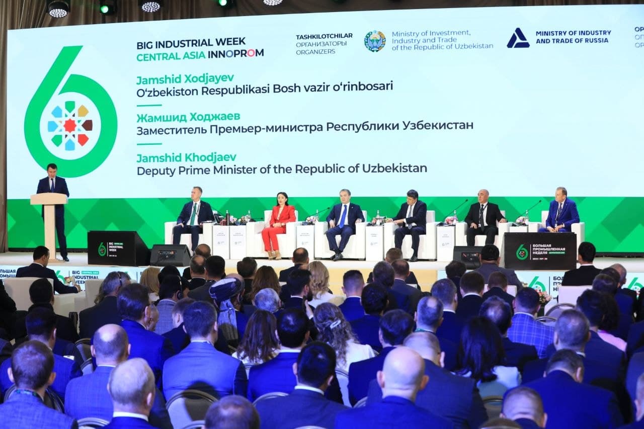 “INNOPROM. Markaziy Osiyo” — ulkan imkoniyatlar va samarali kelishuvlar forumi