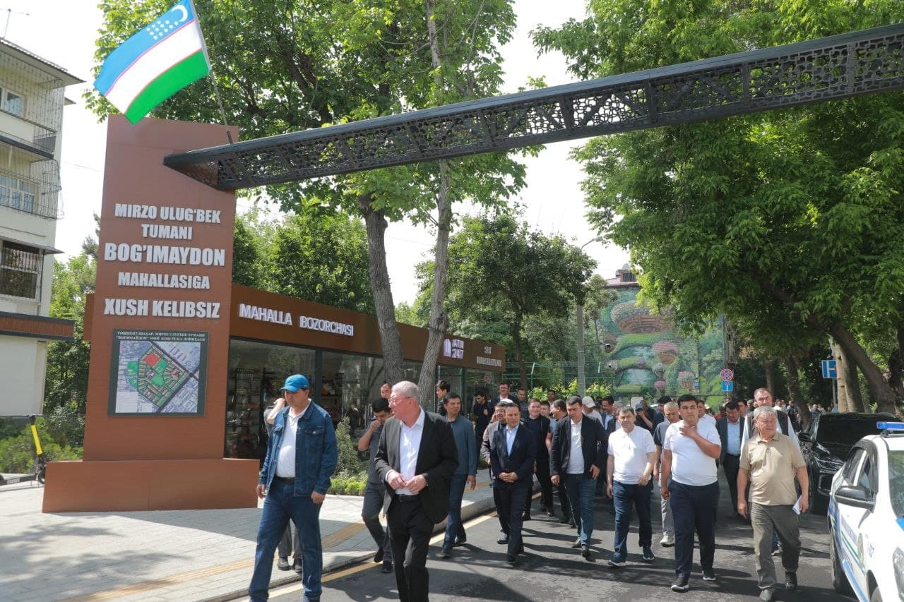 Mirzo Ulug‘bek tumanidagi zamonaviy boshqaruv tizimlari va bunyodkorlik ishlari o‘rganildi