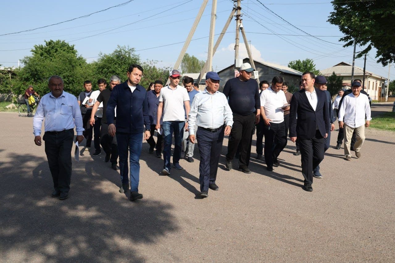 Viloyat hokimi Piskentda hayotga tadbiq etilayotga loyihalar, bunyodkorlik ishlarining borishi bilan yaqindan tanishdi