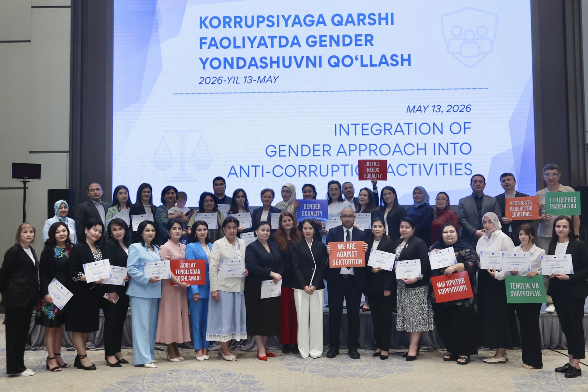 Korrupsiyaga qarshi kurashda gender tengligining o‘rni muhokama markazida