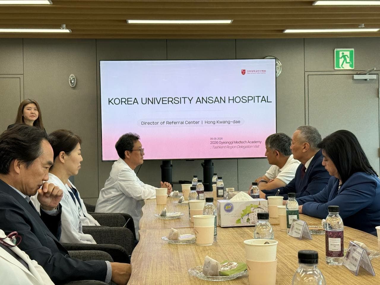 Koreya bilan hamkorlikda viloyat tibbiyoti uchun muhim kelishuvlarga erishildi