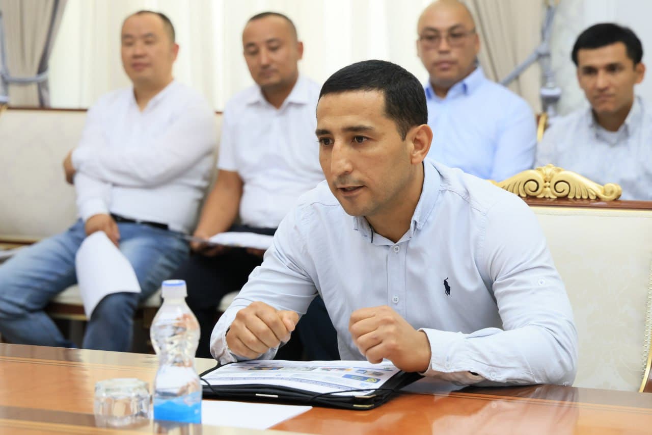 Qo‘shtepa tumanida amalga oshirilayotgan ishlab chiqarish loyihalari taqdimoti o‘tkazildi