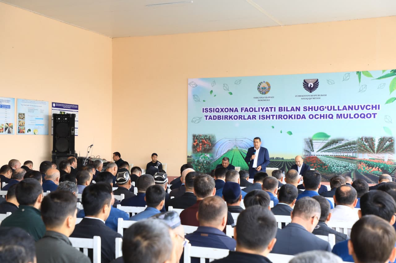 Measures defined to advance greenhouse farming in Fergana to a new stage