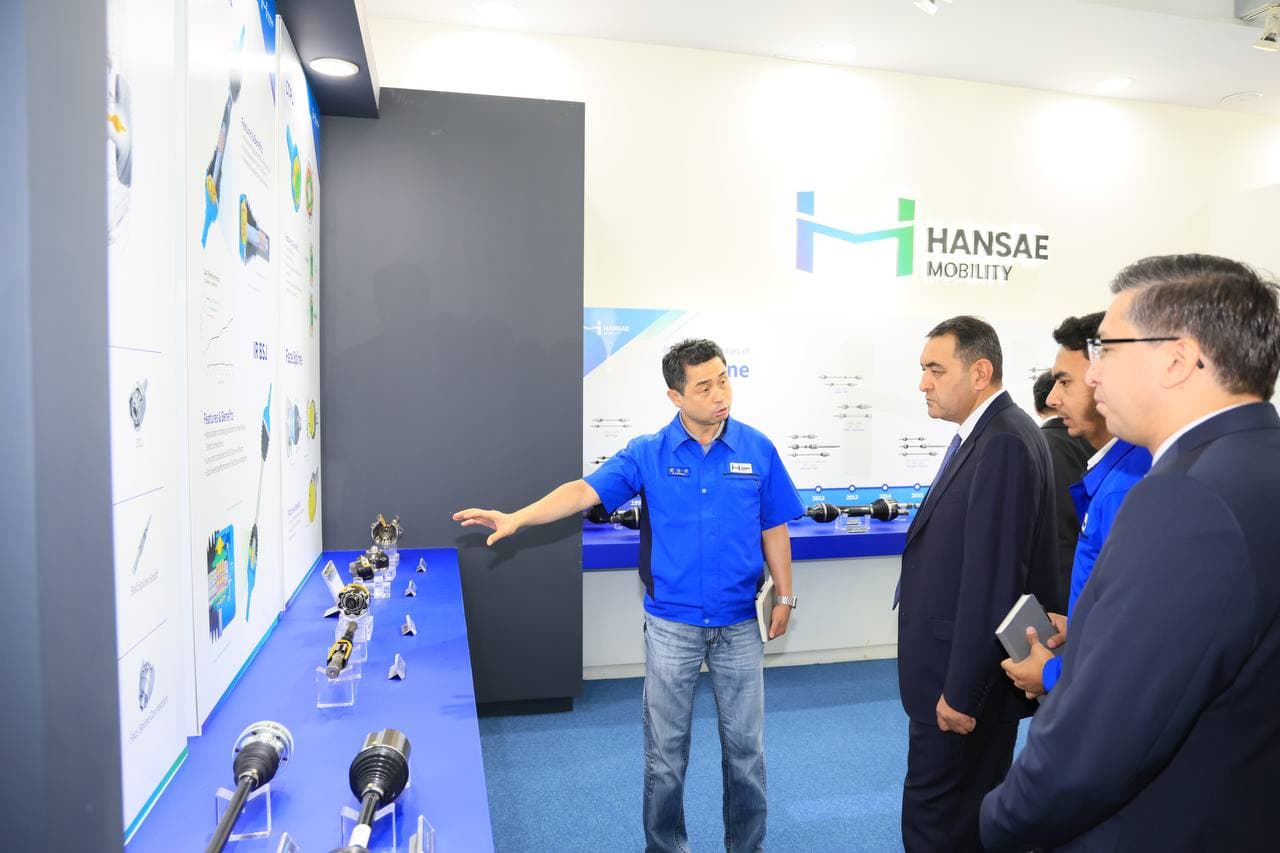 Компания “Hansae Mobility” реализует крупный проект в Фергане