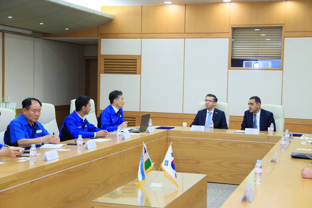 Компания “Hansae Mobility” реализует крупный проект в Фергане