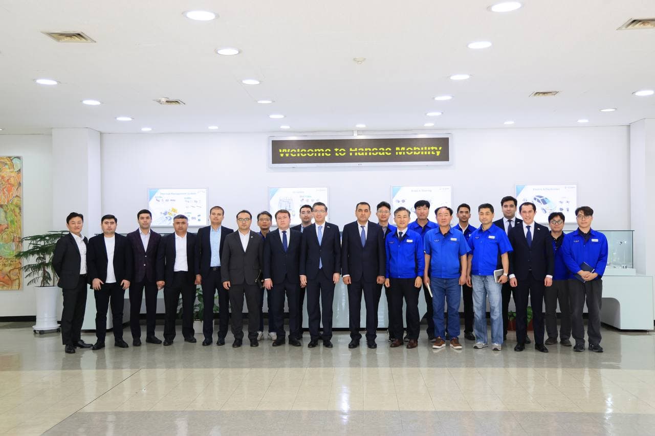 Компания “Hansae Mobility” реализует крупный проект в Фергане