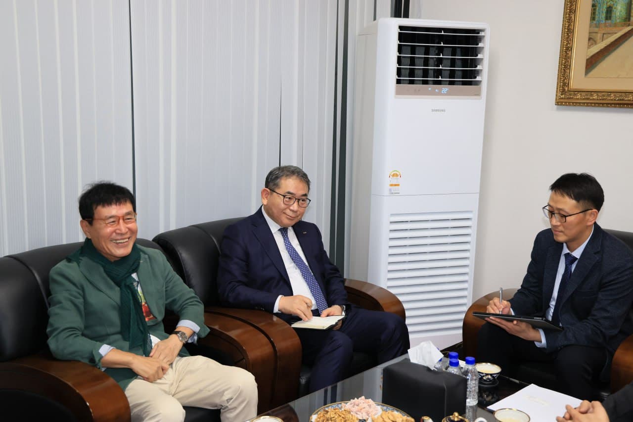 Governor of Fergana Region Meets with Chairman of BOMI Engineering & Construction