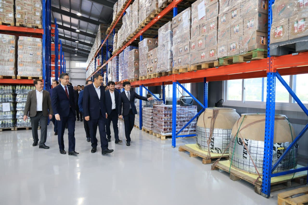 В городе Паран Республики Корея открылся торгово-логистический центр Ферганской области