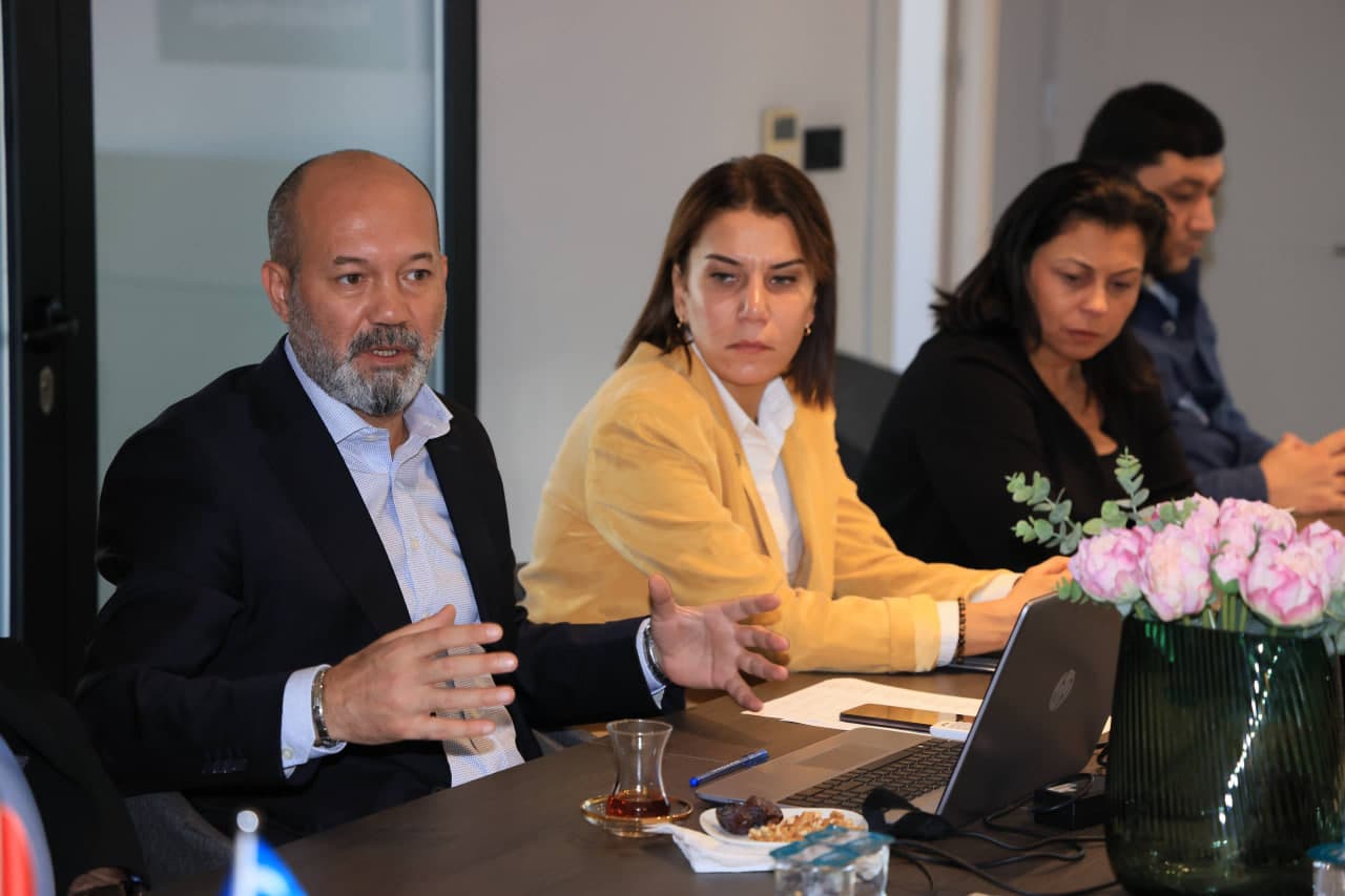 Fergana Region Governor Khayrullo Bozorov visited the Istanbul Industrial and Trade Free Zone and held a meeting with the leadership of the DESBAŞ management office.