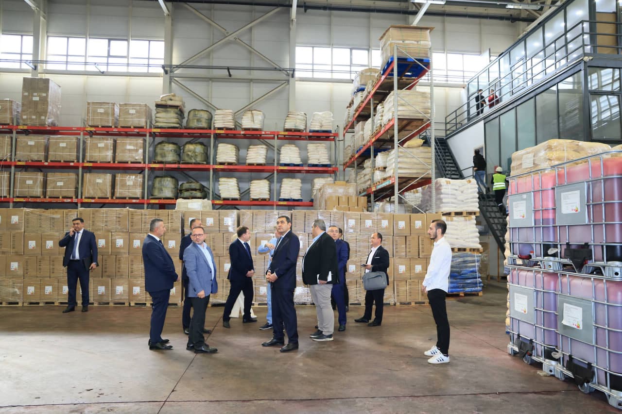 Fergana Region Governor Khayrullo Bozorov visited the Istanbul Industrial and Trade Free Zone and held a meeting with the leadership of the DESBAŞ management office.