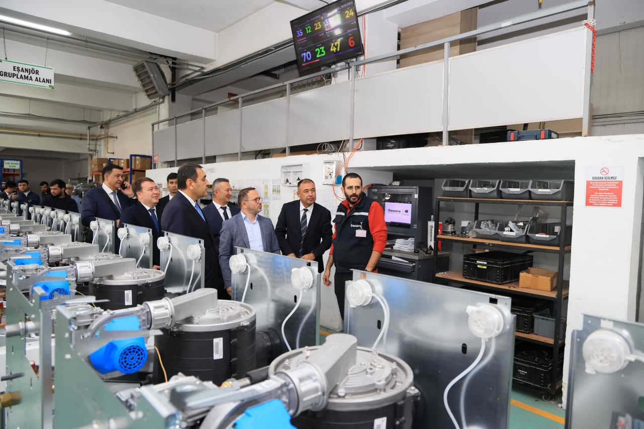 Fergana Region Governor Khayrullo Bozorov visited the Istanbul Industrial and Trade Free Zone and held a meeting with the leadership of the DESBAŞ management office.