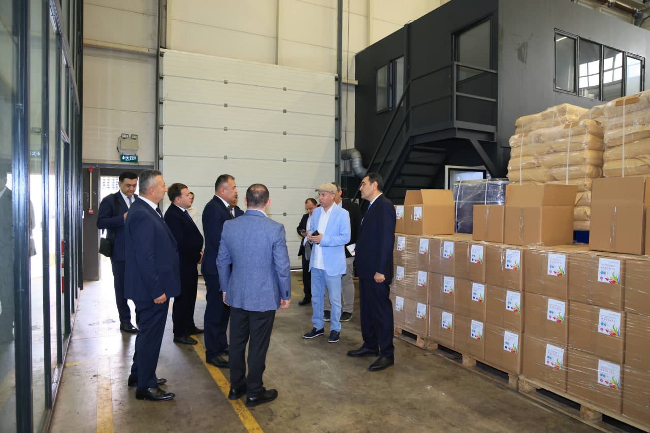 Fergana Region Governor Khayrullo Bozorov visited the Istanbul Industrial and Trade Free Zone and held a meeting with the leadership of the DESBAŞ management office.