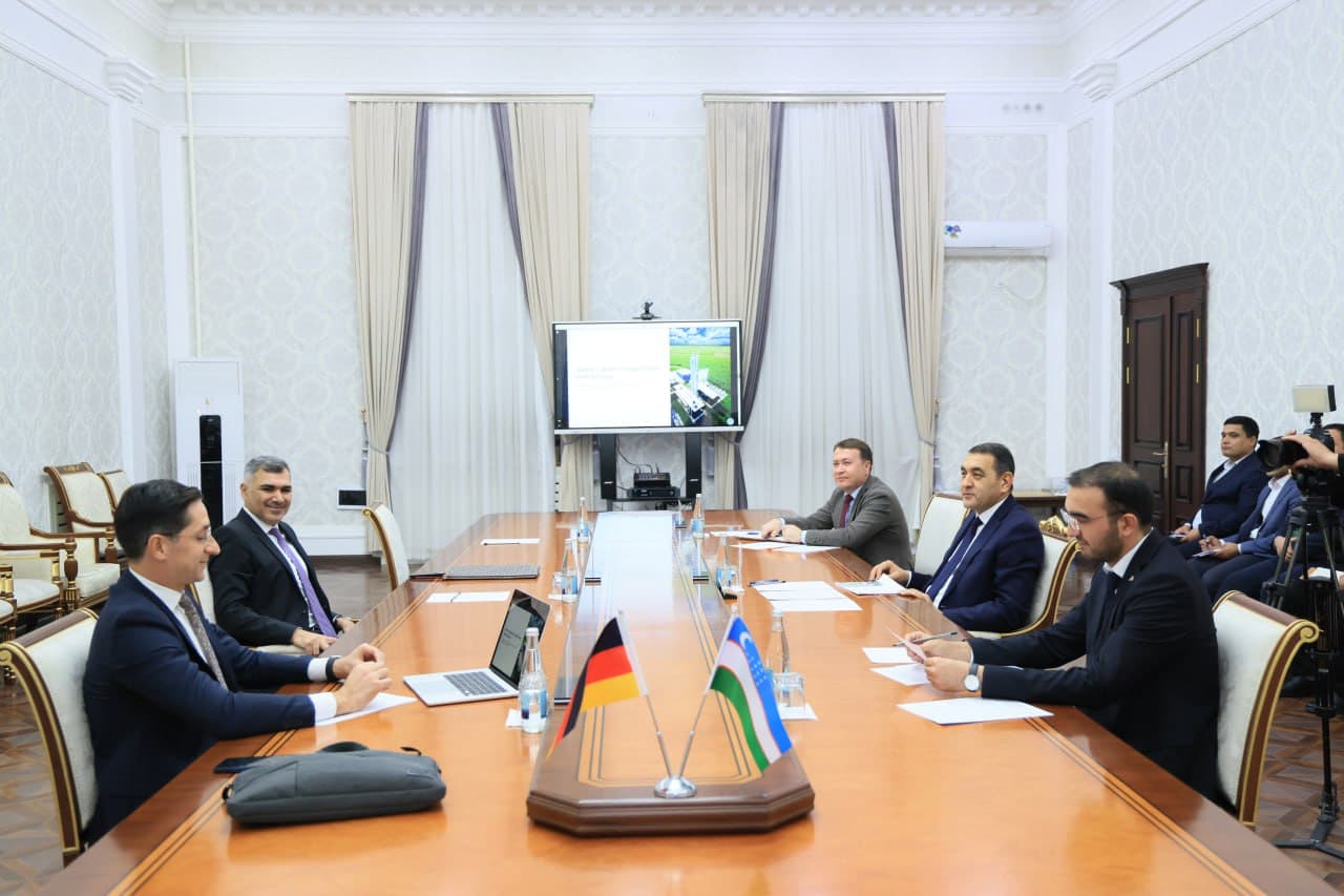Fergana Region Governor Meets Leadership of Germany’s Alcon Development GmbH