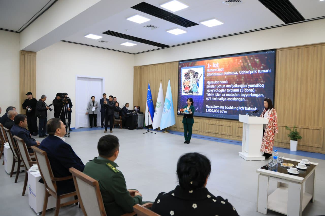 Farg‘ona shahrida nogironligi bo‘lgan shaxslar tomonidan ishlab chiqarilgan mahsulotlar ko‘rgazma-savdo yarmarkasi bo‘lib o‘tdi